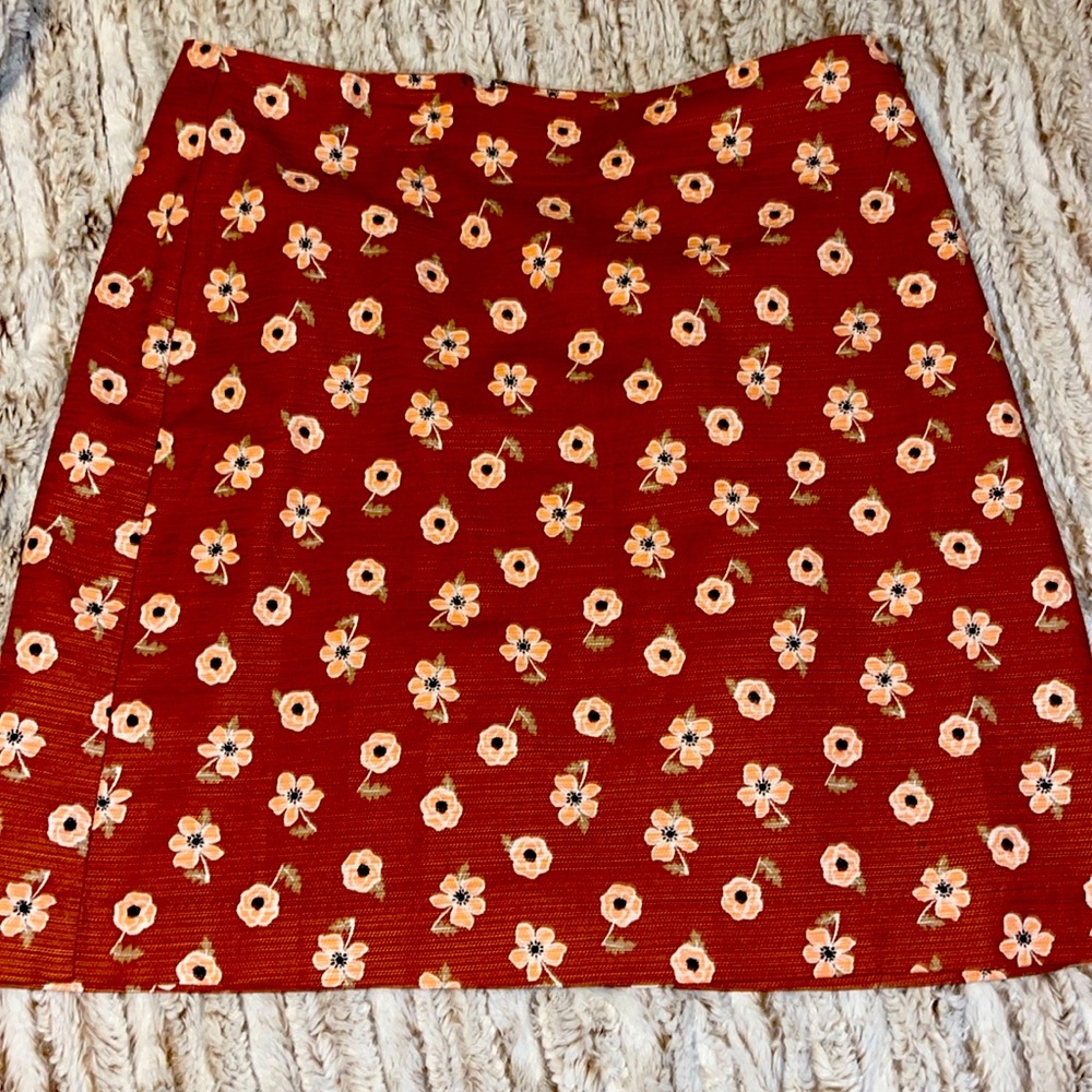 Ann Taylor Fall Lined Skirt